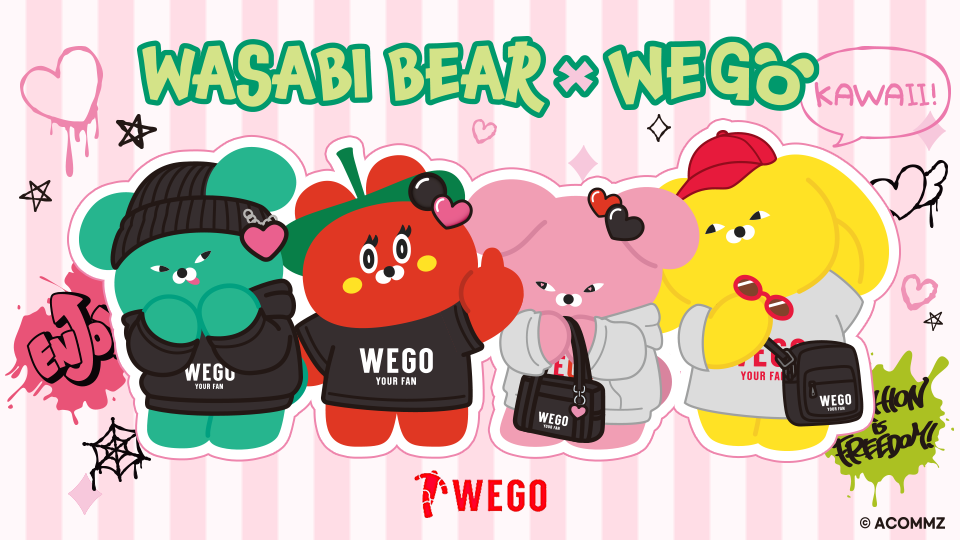 WEGO ONLINE STOREにてグッズ販売スタート！ 